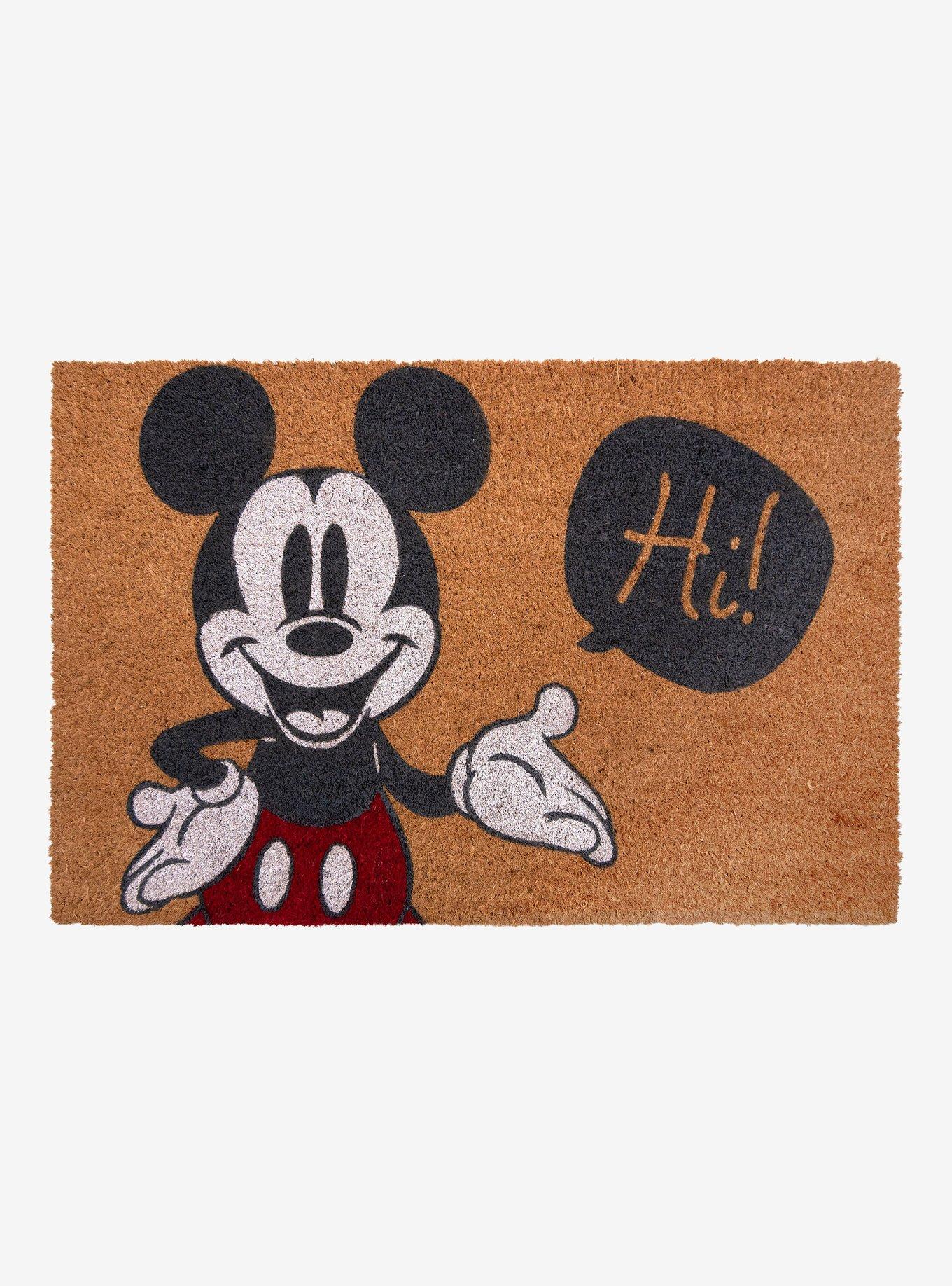 Disney Mickey Mouse Hi Welcome Coir Mat 2-Pack, , alternate