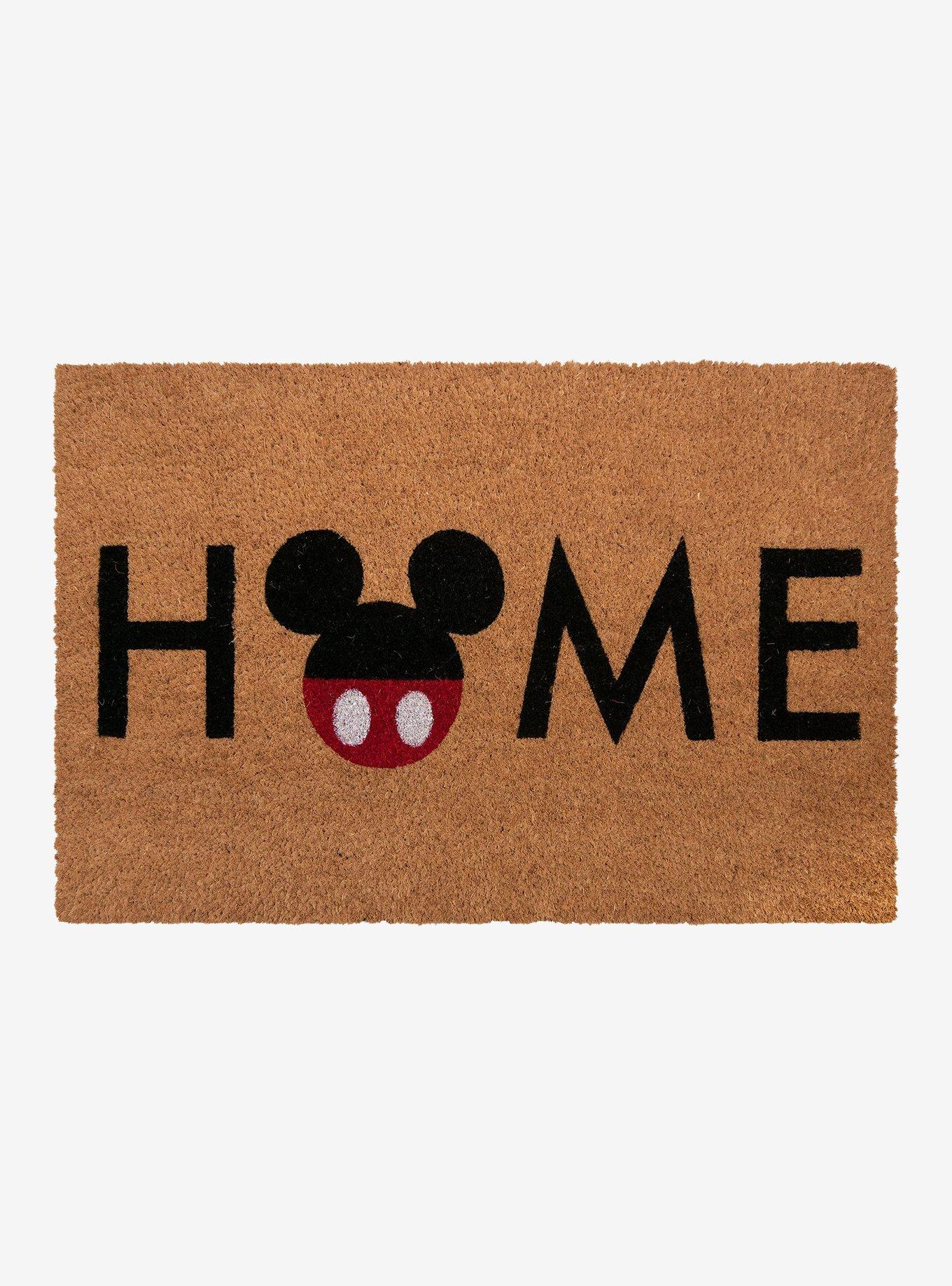 Disney Mickey Mouse Home Hello Coir Mat 2-Pack, , alternate