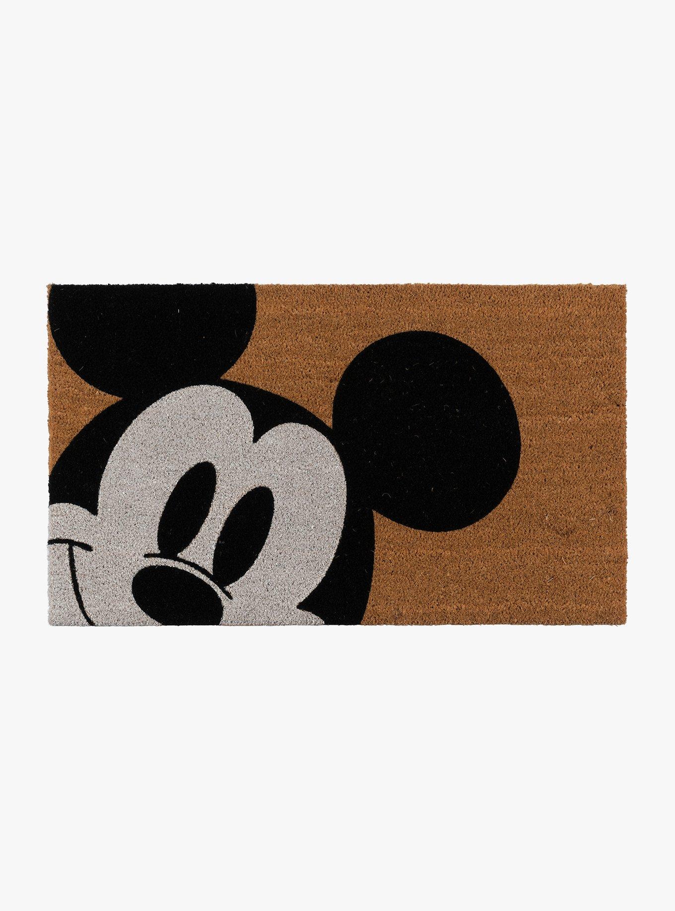 Disney Mickey Mouse Smile Come In Coir Mat 2-Pack, , alternate