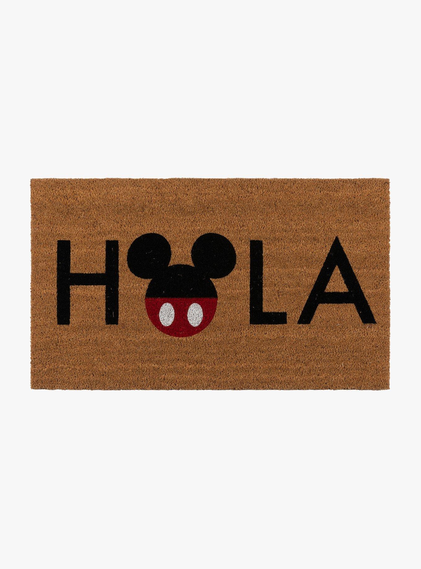 Disney Mickey Mouse Hola Bienvenidos Coir Mat 2-Pack, , alternate