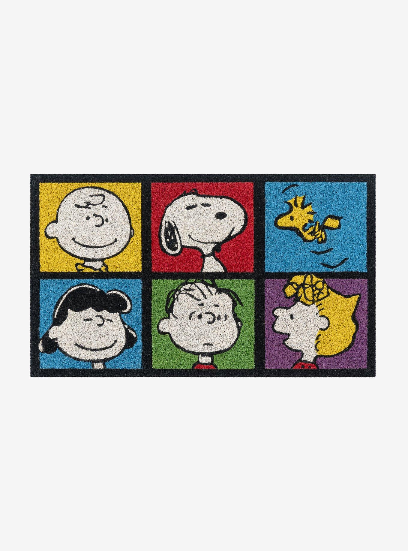 Peanuts Snoopy Patch Coir Mat 2-Pack, , alternate