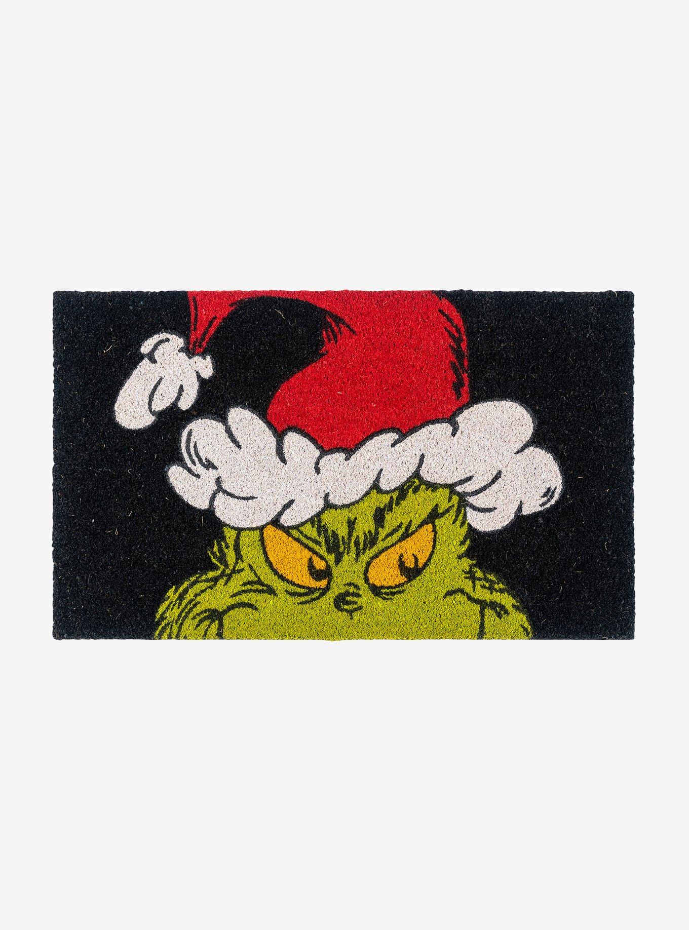 The Grinch Santa Ho Ho Ho Coir Mat 2-Pack, , alternate