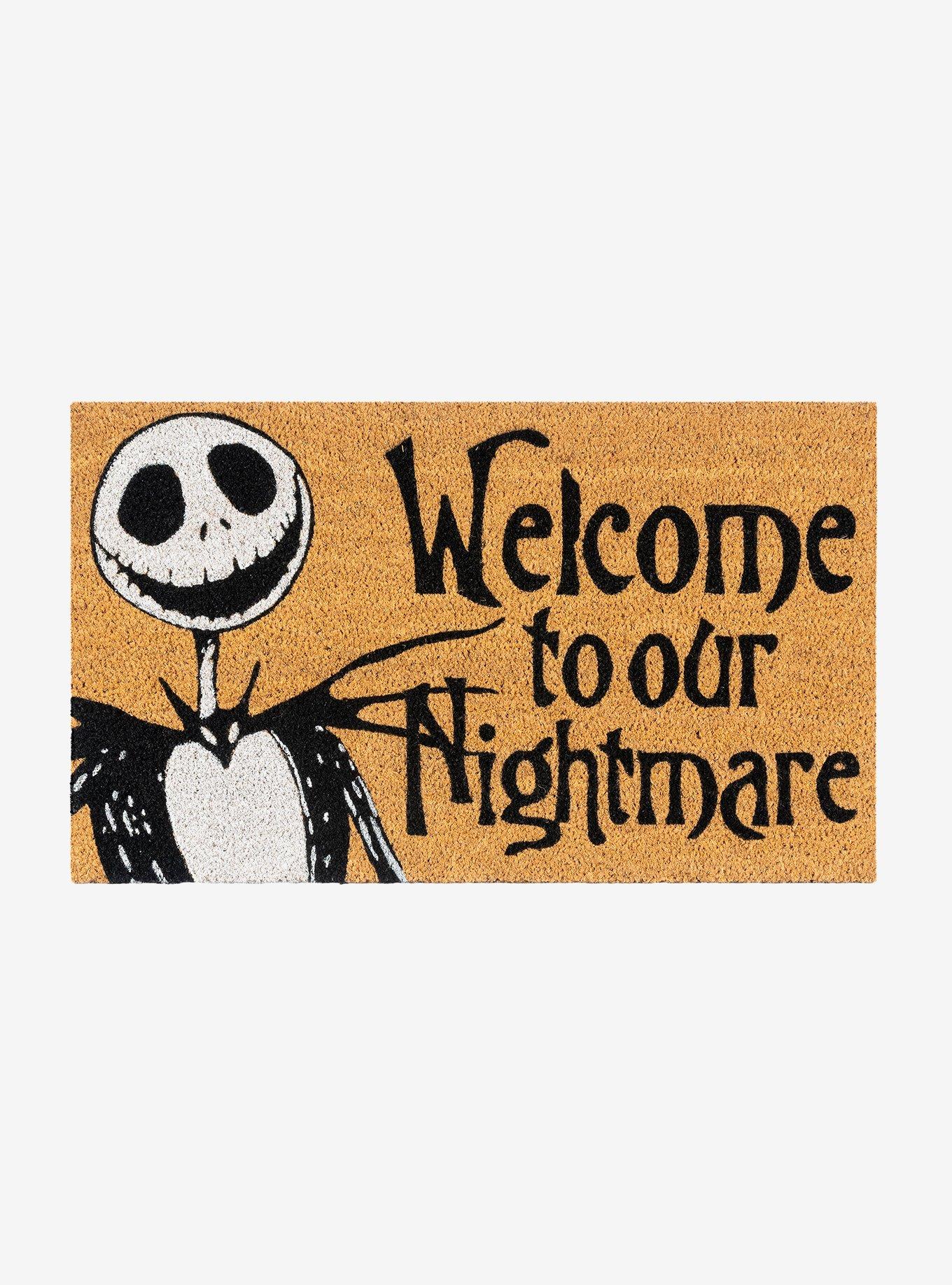 Disney Nightmare Before Christmas Coir Mat 2-Pack, , alternate