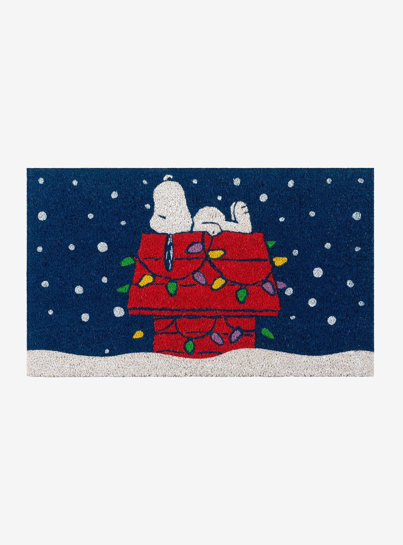 Peanuts Snoopy Holiday Coir Mat 2-Pack, , alternate