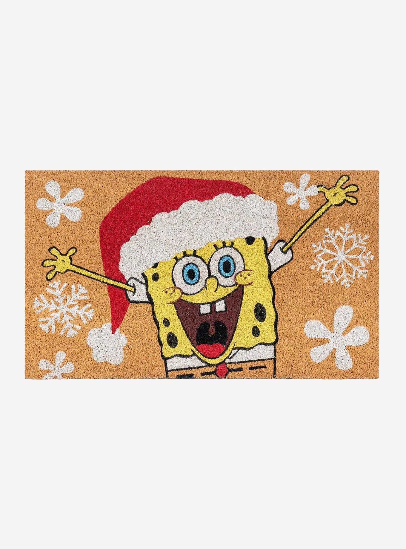 SpongeBob SquarePants Holiday Coir Mat 2-Pack, , alternate