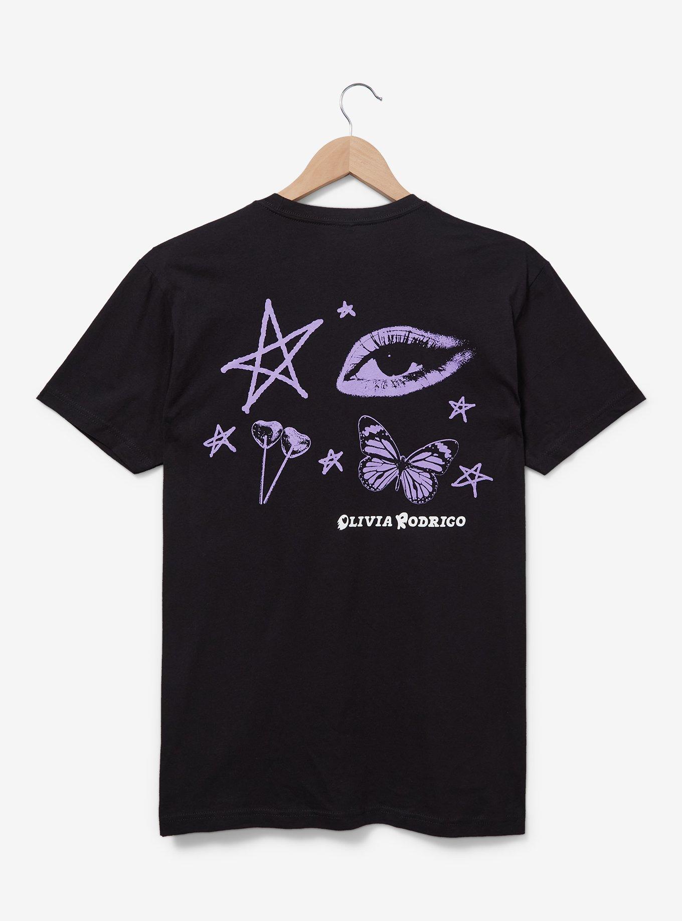 Olivia Rodrigo Guts Graphic T-Shirt — BoxLunch Exclusive, BLACK, alternate