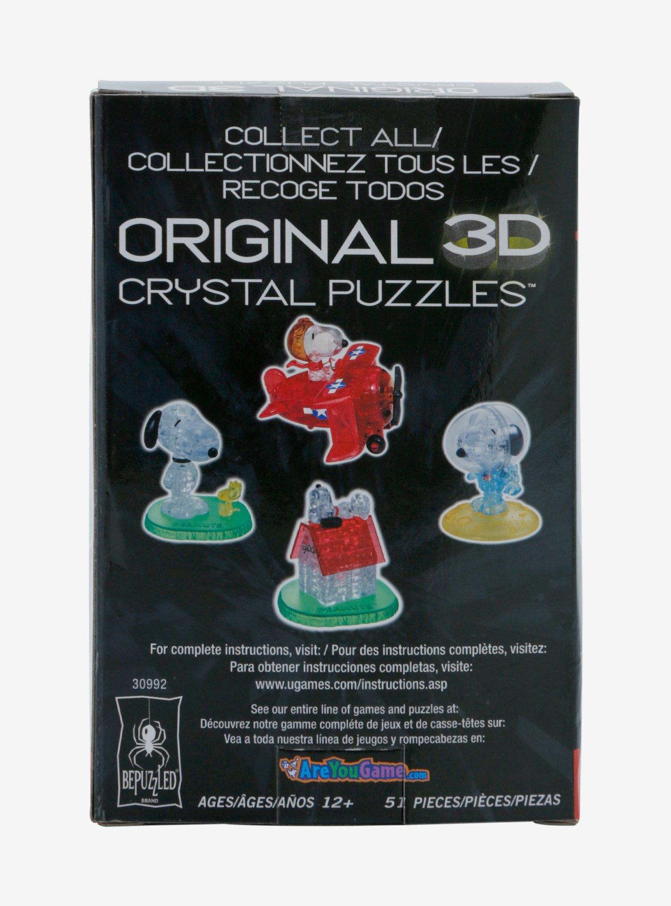 Peanuts Snoopy House 3D Crystal Puzzle