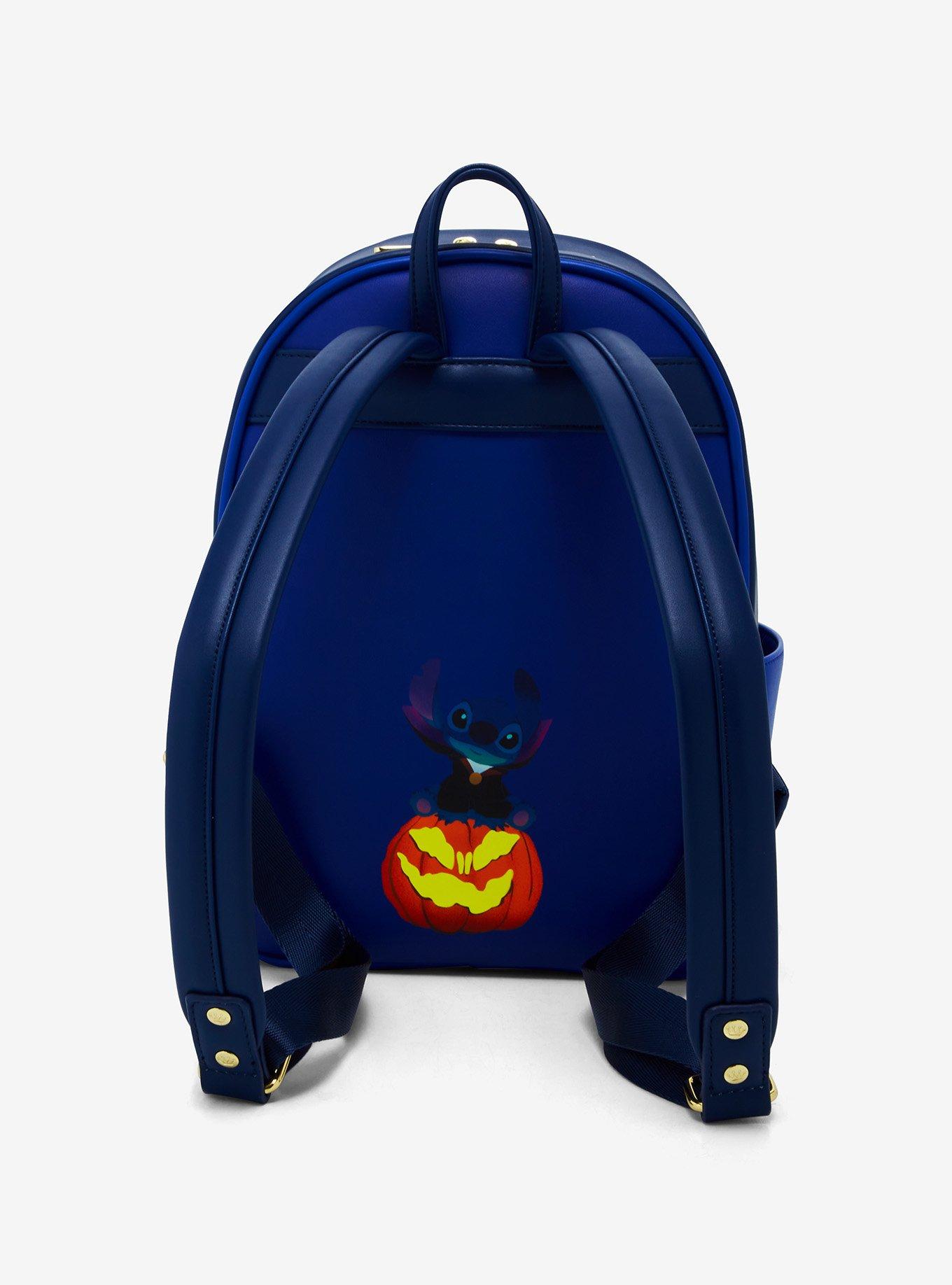 Loungefly Disney Lilo & Stitch Trick or Treating Group Portrait Glow-in-the-Dark Mini Backpack - BoxLunch Exclusive, , alternate