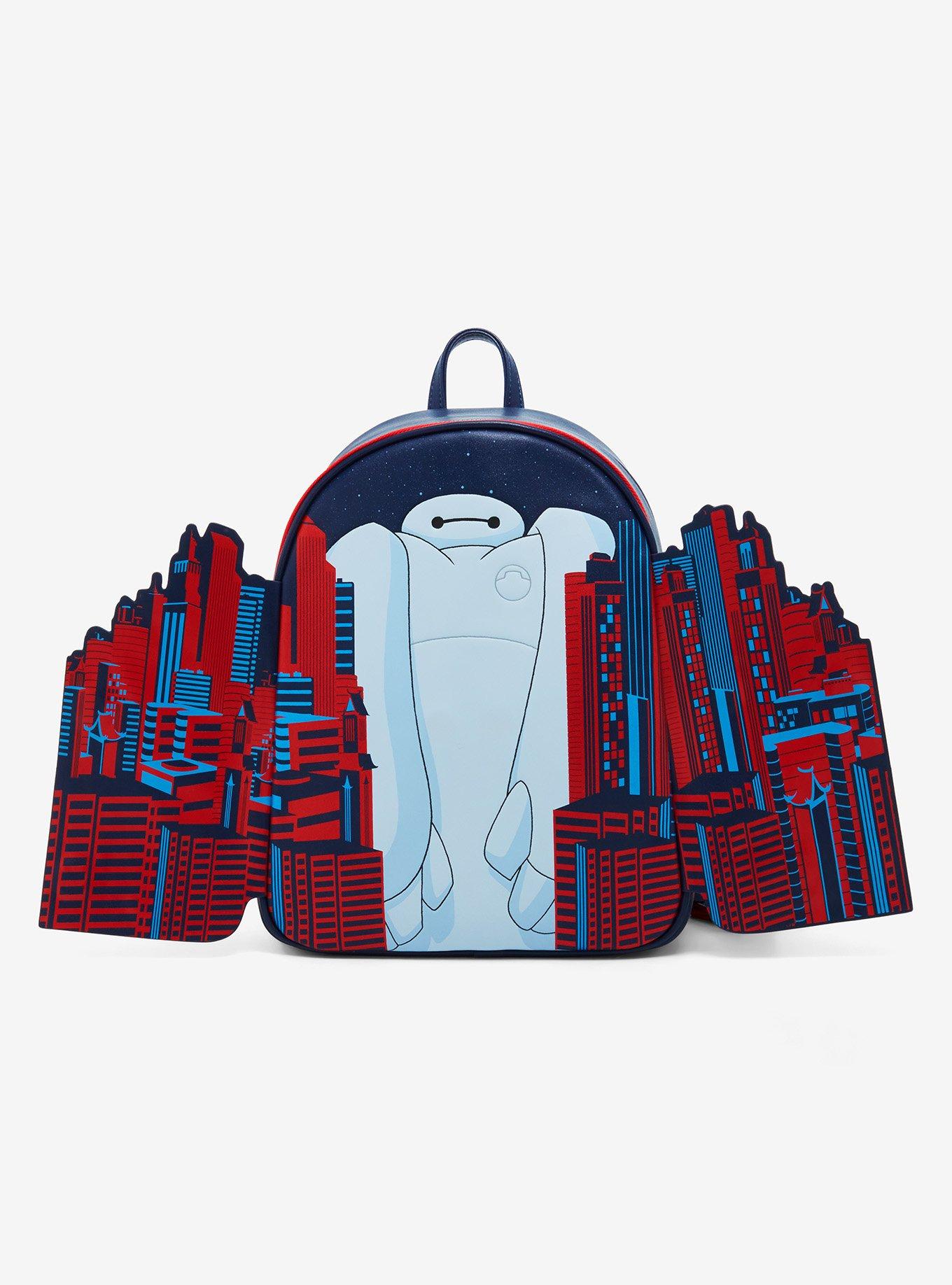 Loungefly Disney Big Hero 6 Baymax City Mini Backpack - BoxLunch Exclusive, , hi-res