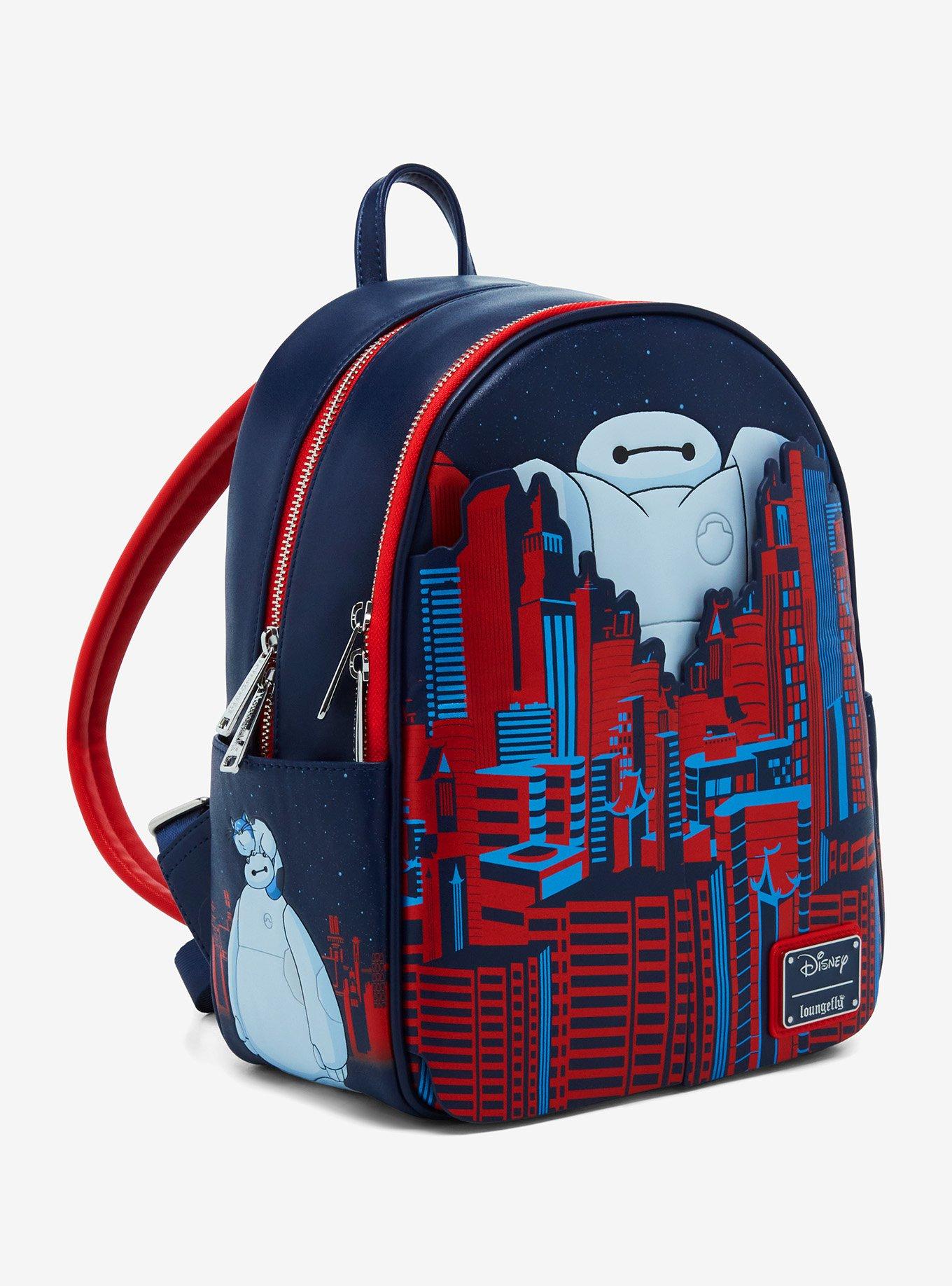 Loungefly Disney Big Hero 6 Baymax City Mini Backpack - BoxLunch Exclusive, , alternate