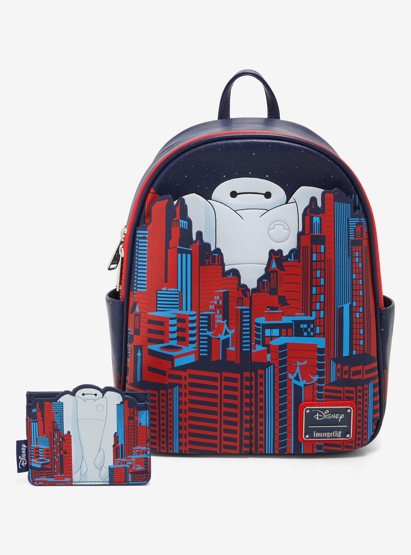 Loungefly Disney Big Hero 6 Baymax City Mini Backpack - BoxLunch Exclusive, , alternate