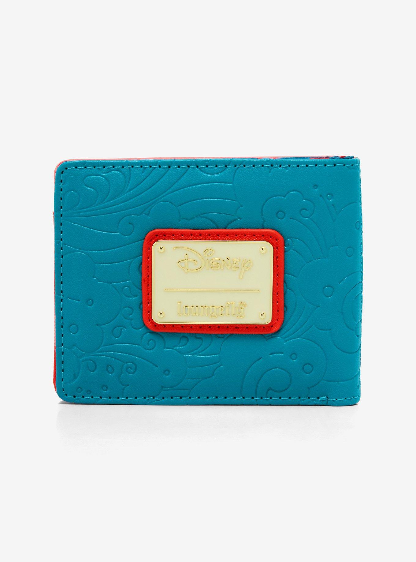 Loungefly Disney Princess Moana & Ariel Small Wallet - BoxLunch Exclusive, , alternate