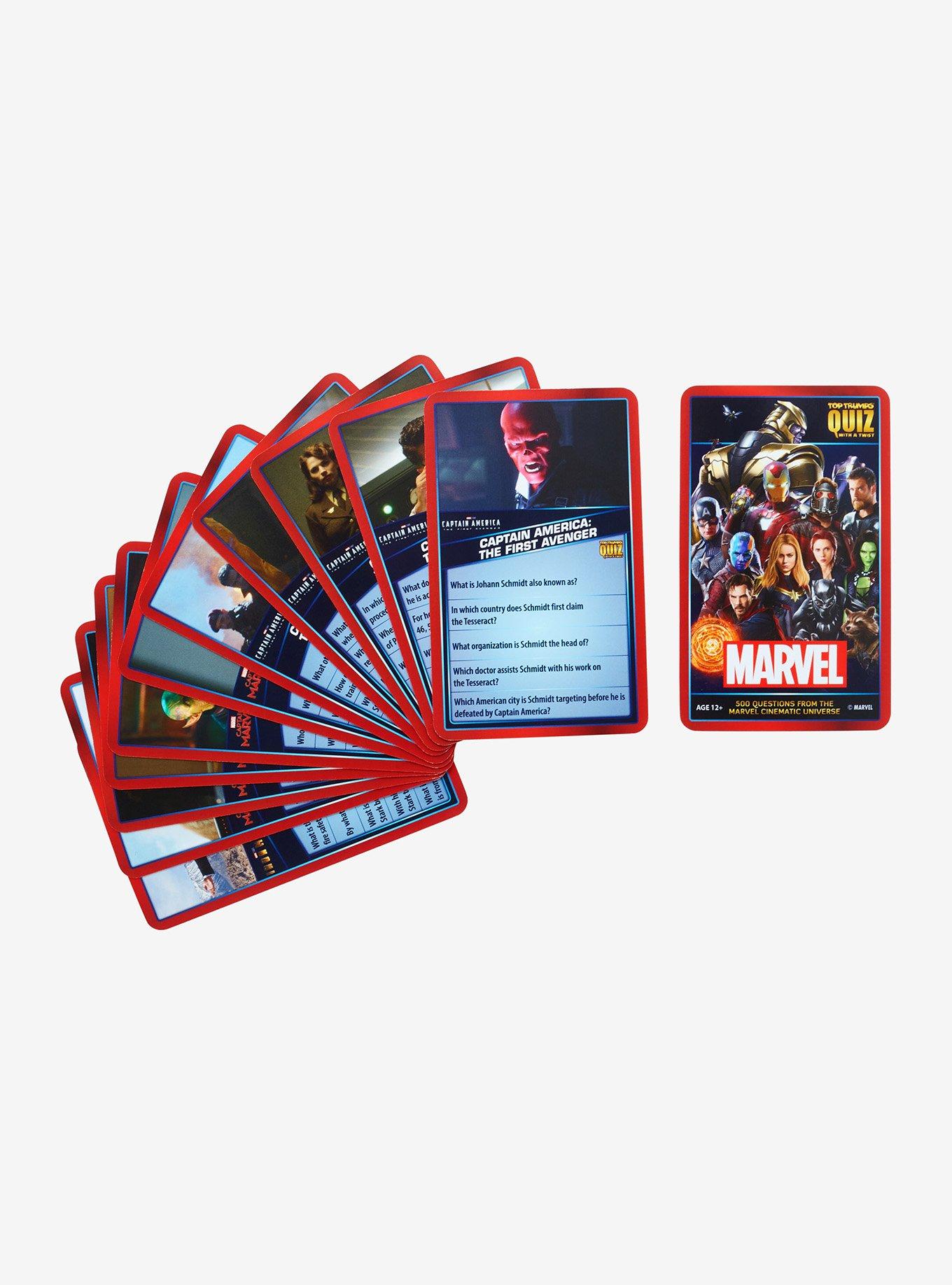 Marvel Cinematic Universe Top Trumps Quiz Game, , alternate