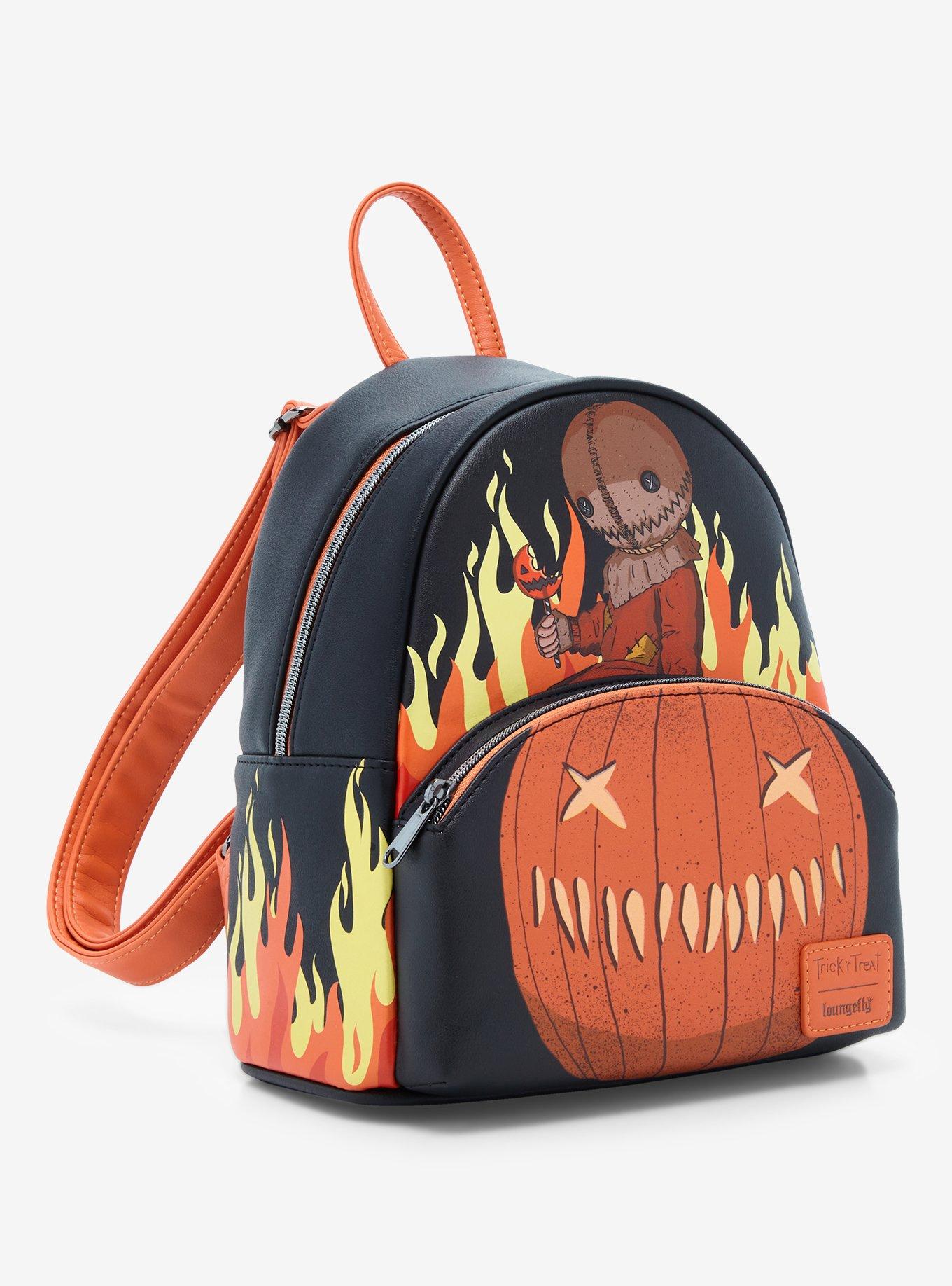 Loungefly Trick 'R Treat Sam & Jack-O'-Lantern Mini Backpack, , alternate