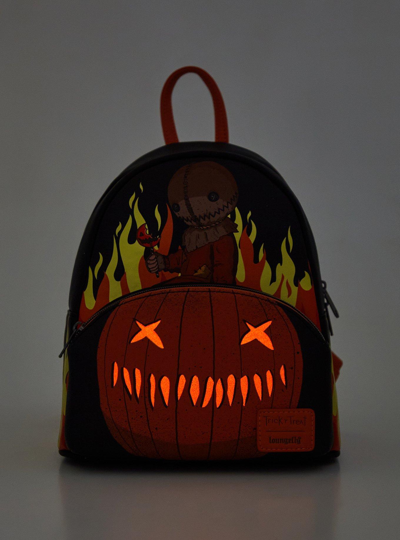 Loungefly Trick 'R Treat Sam & Jack-O'-Lantern Mini Backpack, , alternate