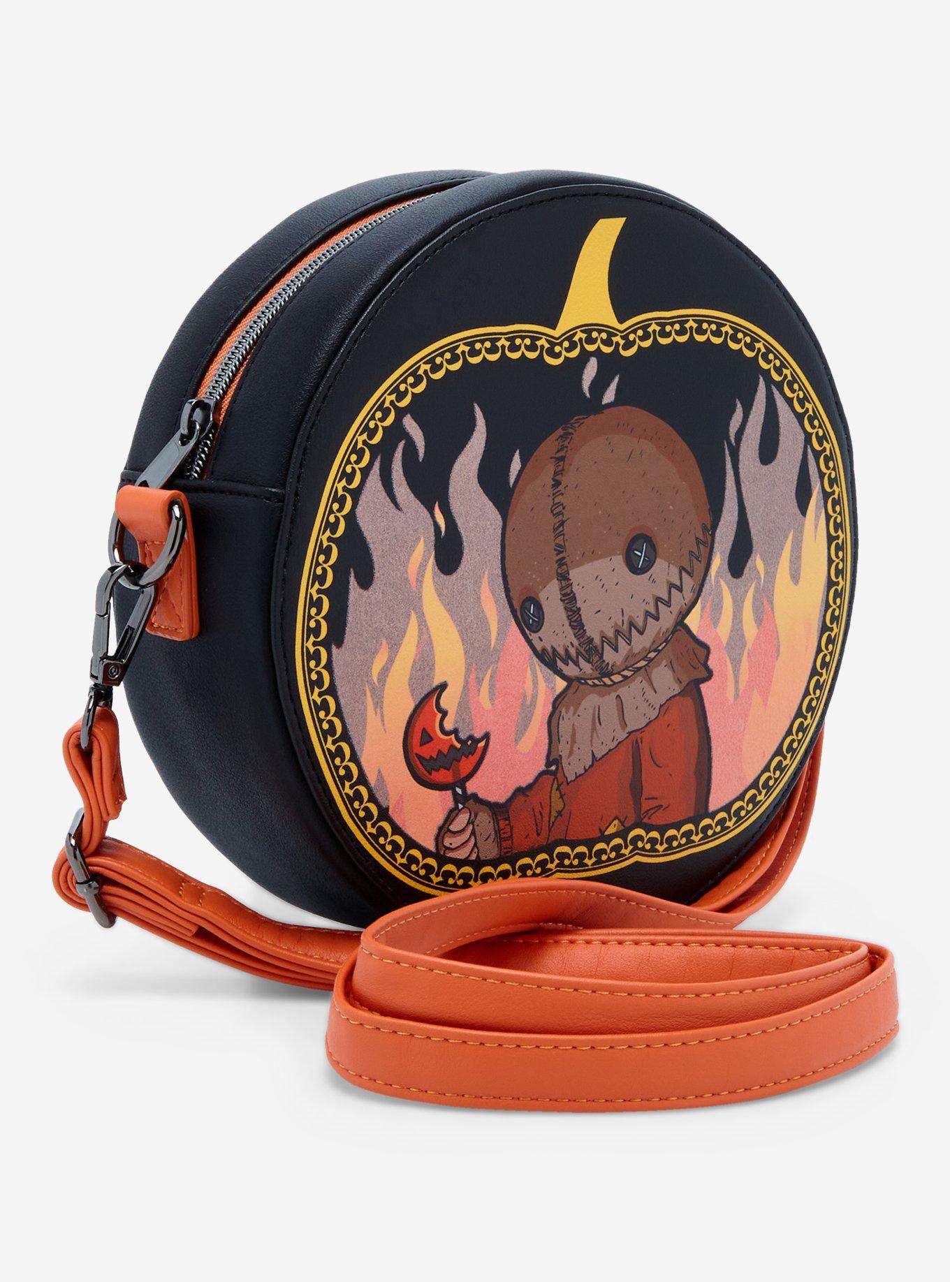 Louongefly Trick 'R Treat Sam Pumpkin Crossbody Bag