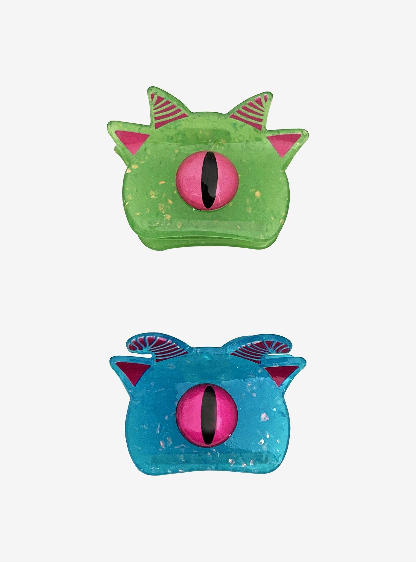 Sweet Society Monster Eye Claw Hair Clip Set, , hi-res