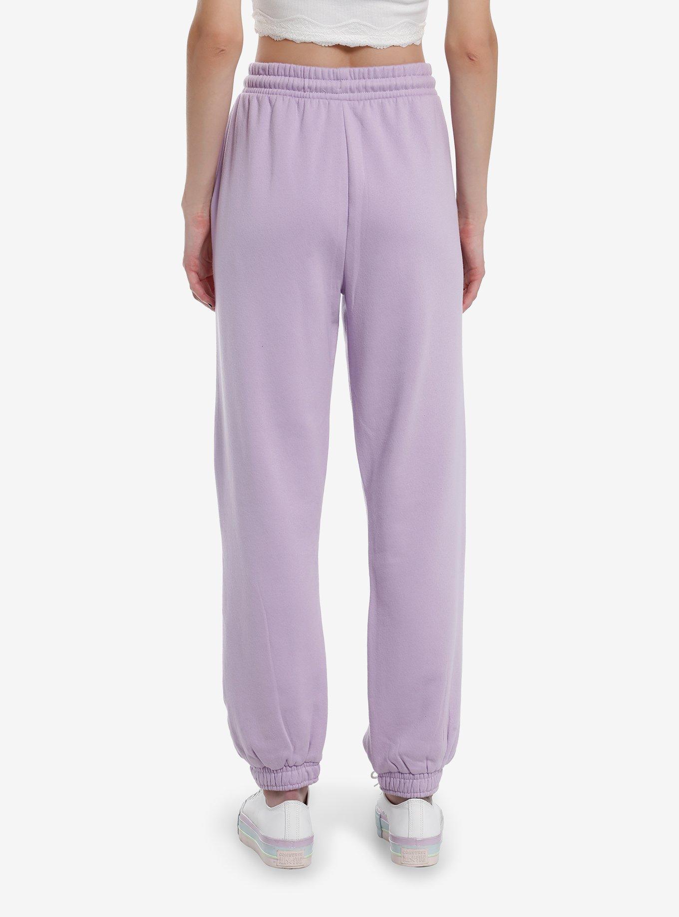 Care Bears X Skinnydip Characters Girls Jogger Sweatpants, LILAC, alternate