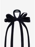 Sweet Society Black Bow Ribbon Claw Hair Clip, , alternate