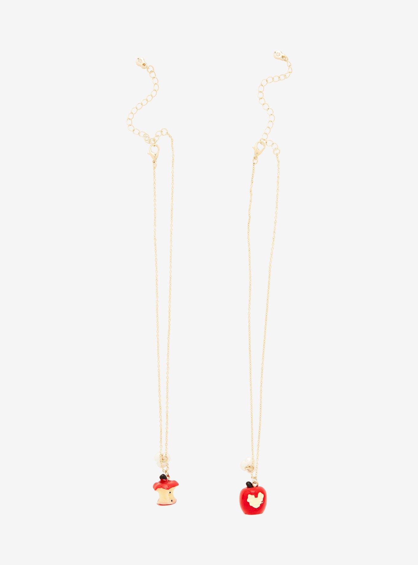 Sweet Society Apple Core Best Friend Necklace Set, , alternate
