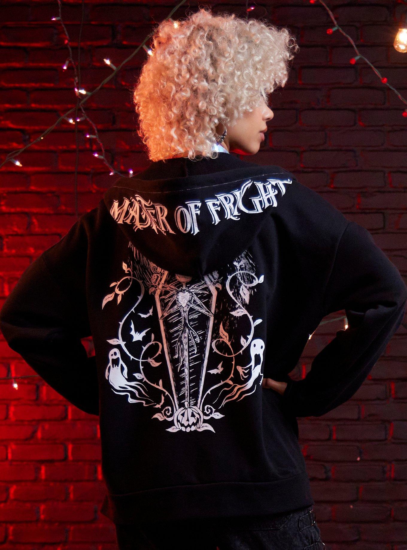 Her Universe The Nightmare Before Christmas Patches Girls Hoodie, , alternate