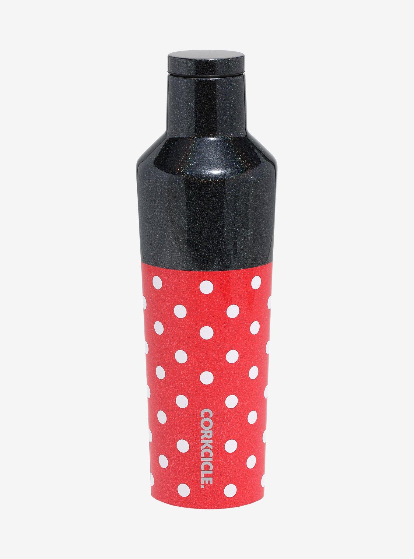 Corkcicle Disney Minnie Mouse Polka Dot Water Bottle, , alternate