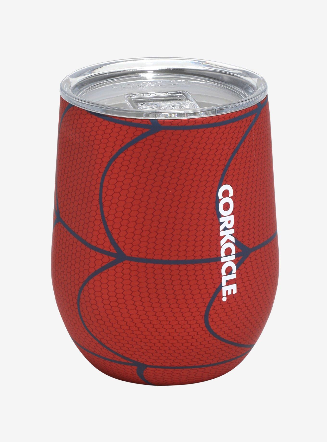 Corkcicle Marvel Spider-Man Web Wine Glass, , alternate