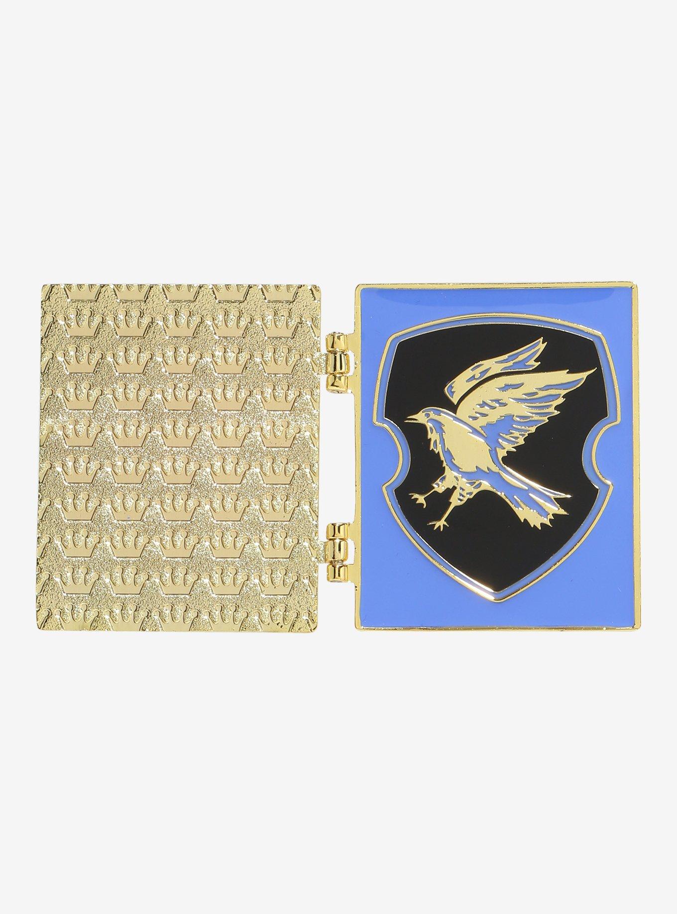 Loungefly Harry Potter Ravenclaw Hinge Book Enamel Pin — BoxLunch Exclusive, , hi-res