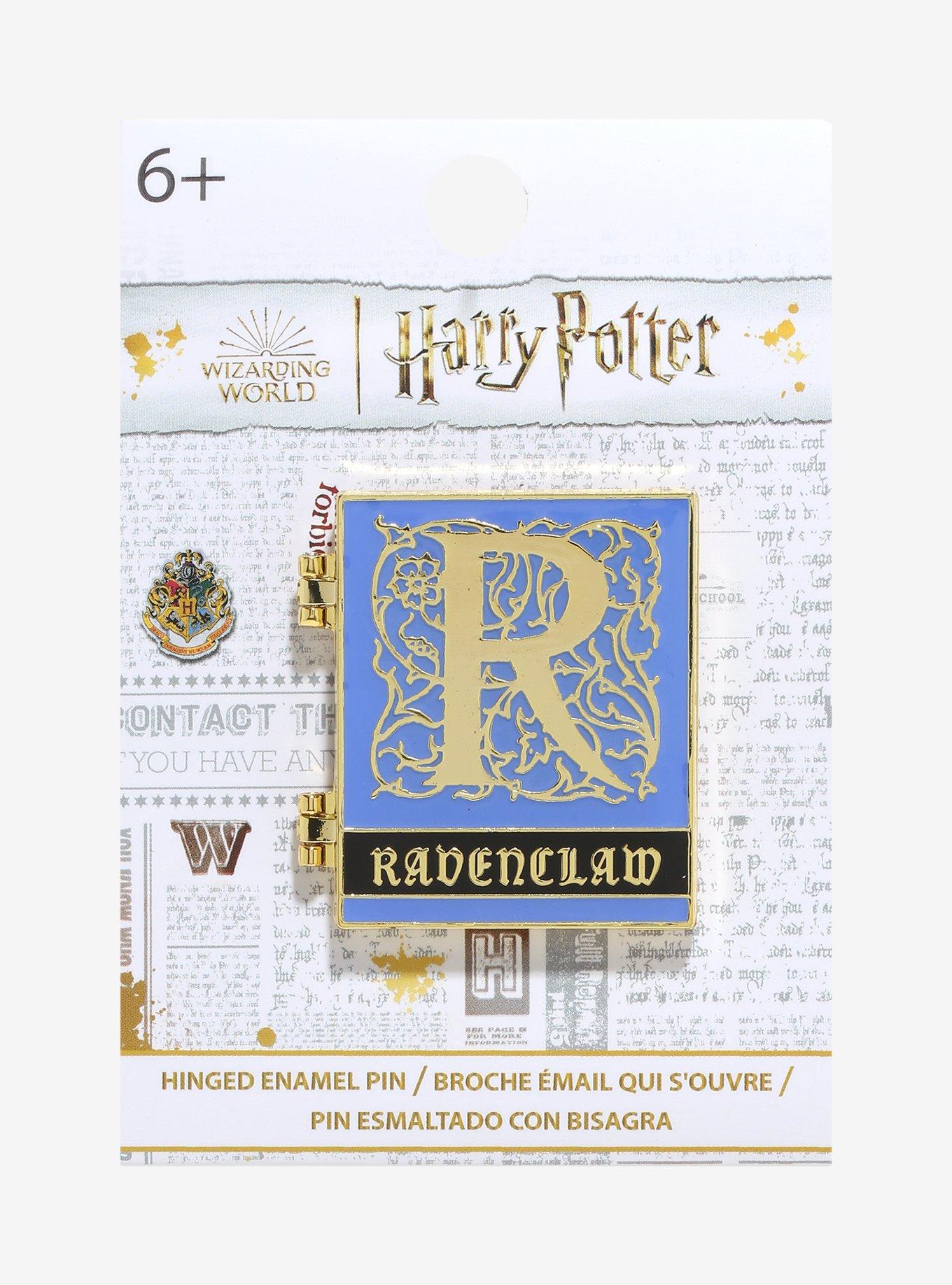 Loungefly Harry Potter Ravenclaw Hinge Book Enamel Pin — BoxLunch Exclusive, , alternate