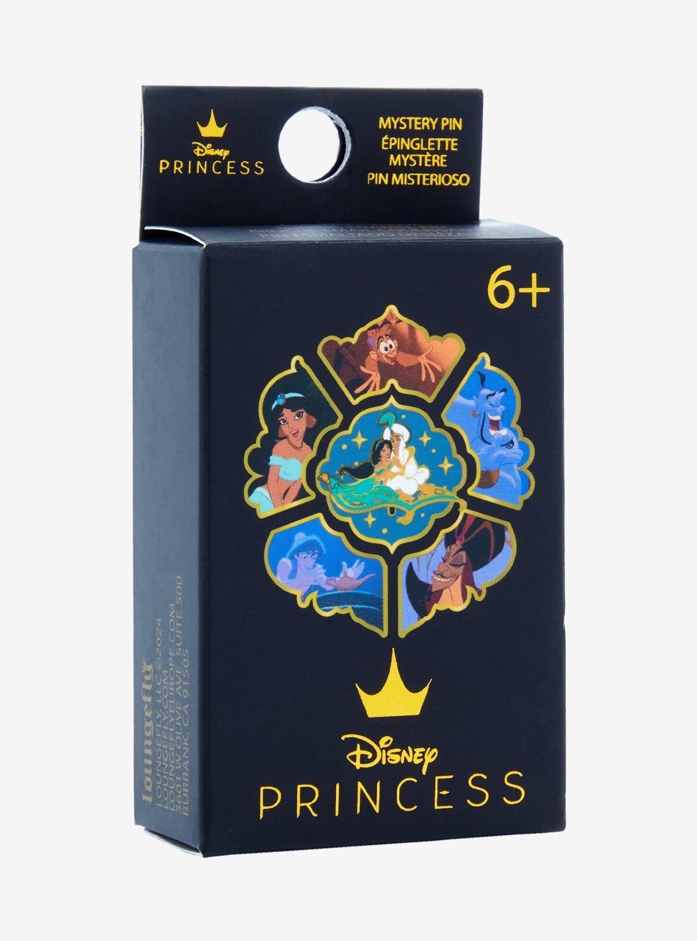 Loungefly Disney Aladdin Lenticular Portrait Blind Box Enamel Pin - BoxLunch Exclusive, , alternate