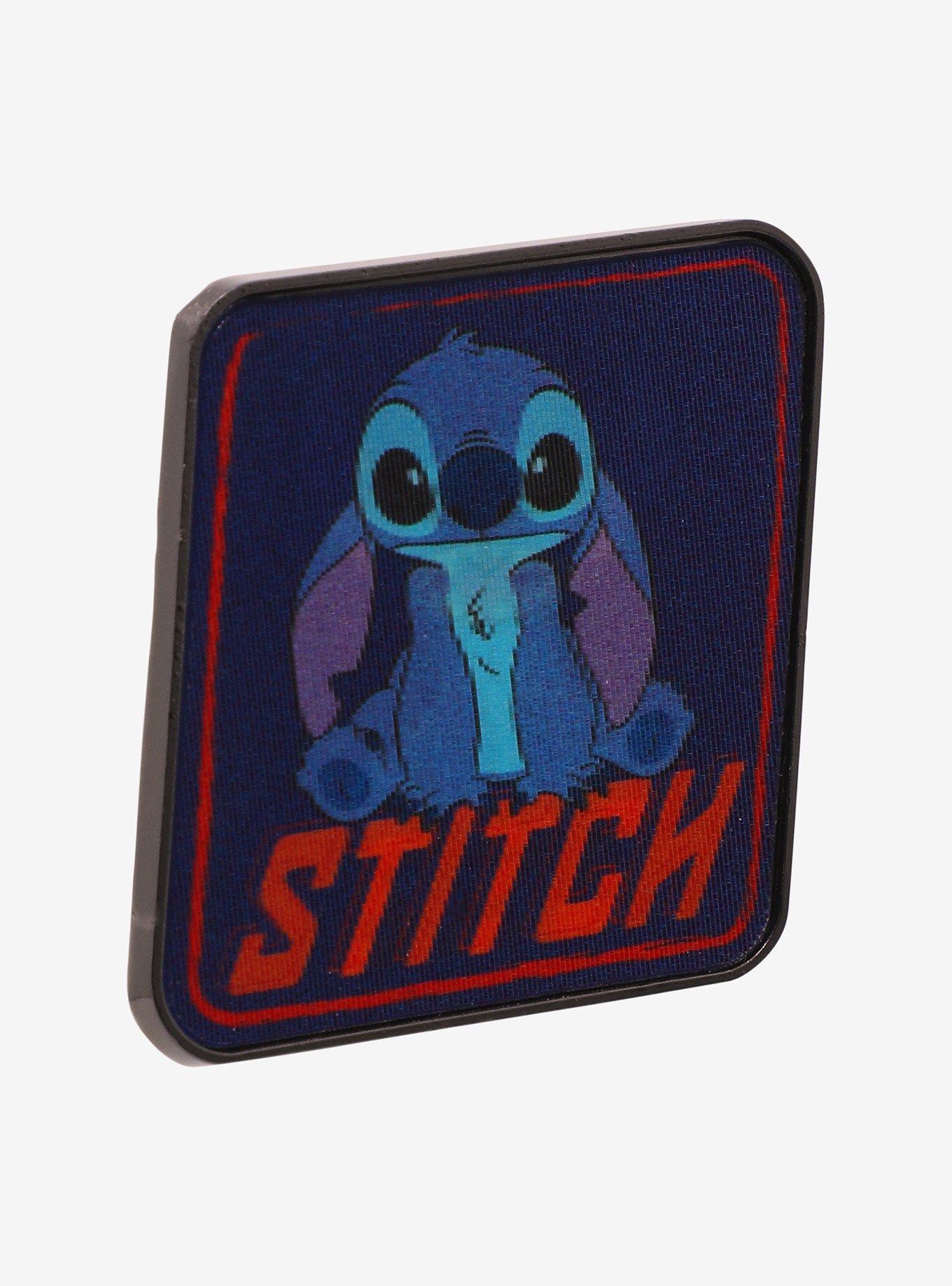 Loungefly Disney Lilo & Stitch Lenticular Portrait Enamel Pin - BoxLunch Exclusive, , alternate