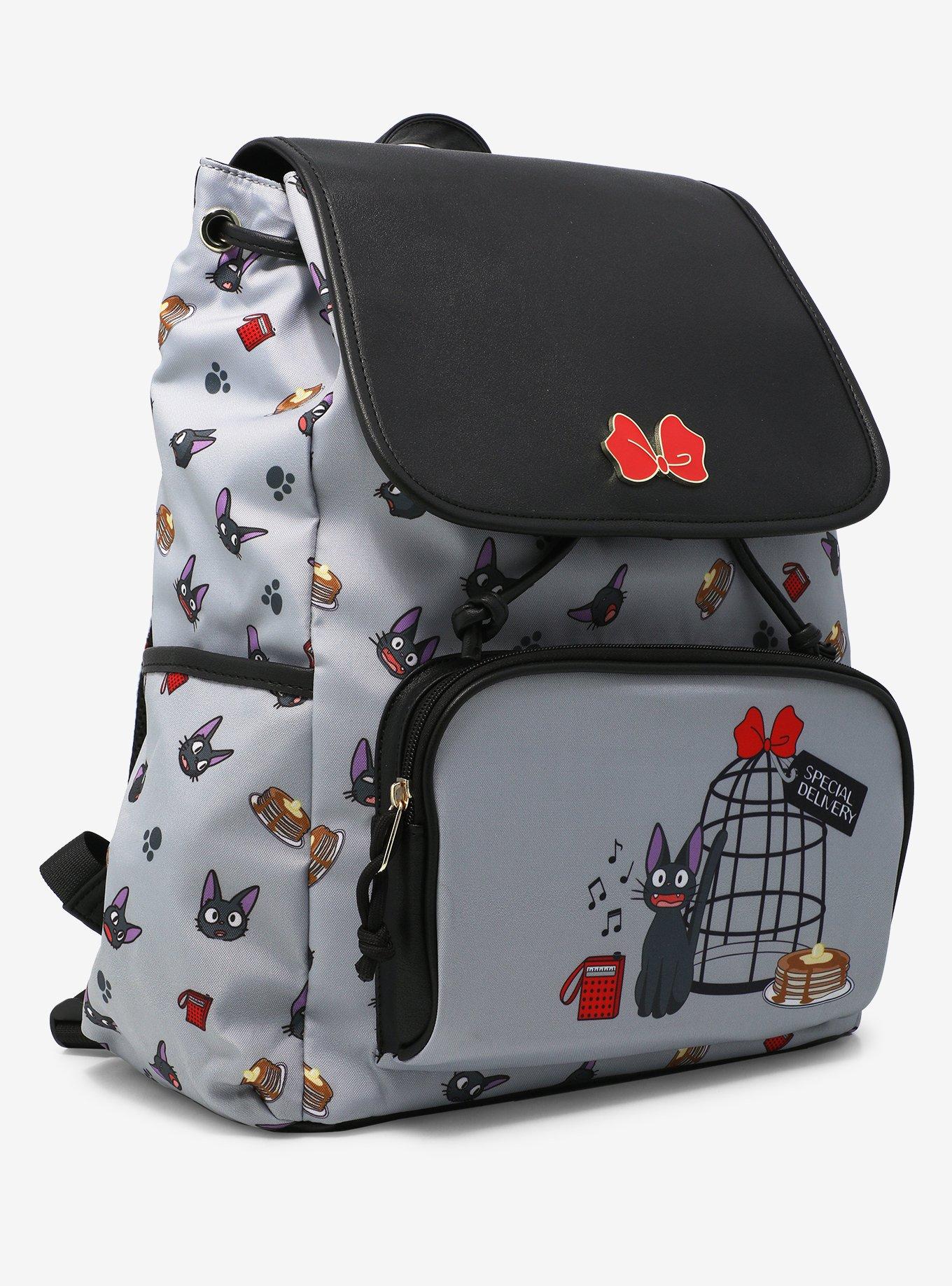 Studio Ghibli® Kiki's Delivery Service Jiji Icons Slouch Backpack, , hi-res