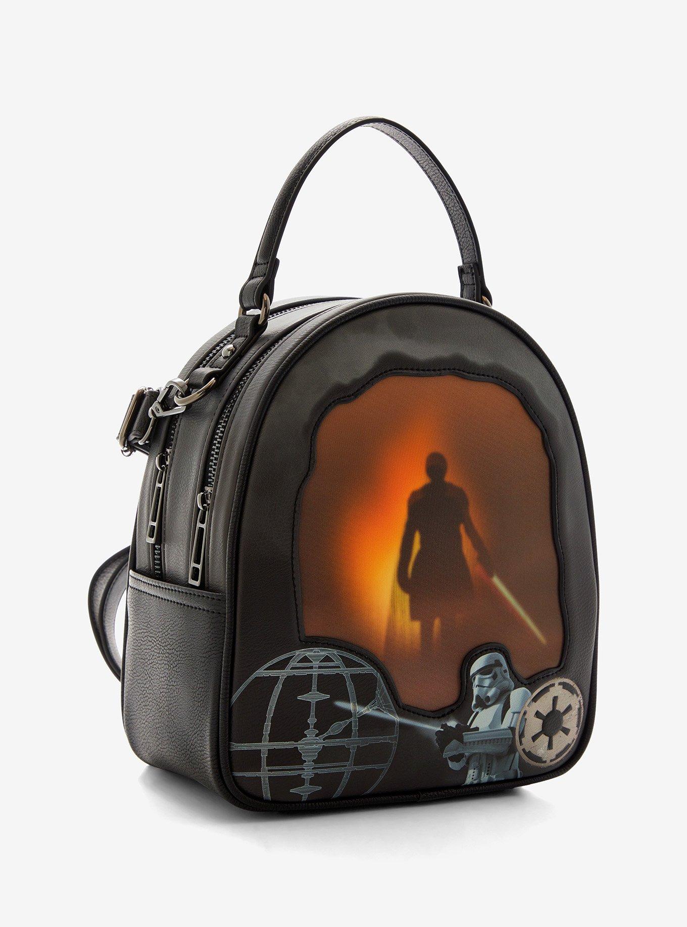 Her Universe Star Wars Anakin & Darth Vader Lenticular Convertible Handbag Her Universe Exclusive, , alternate