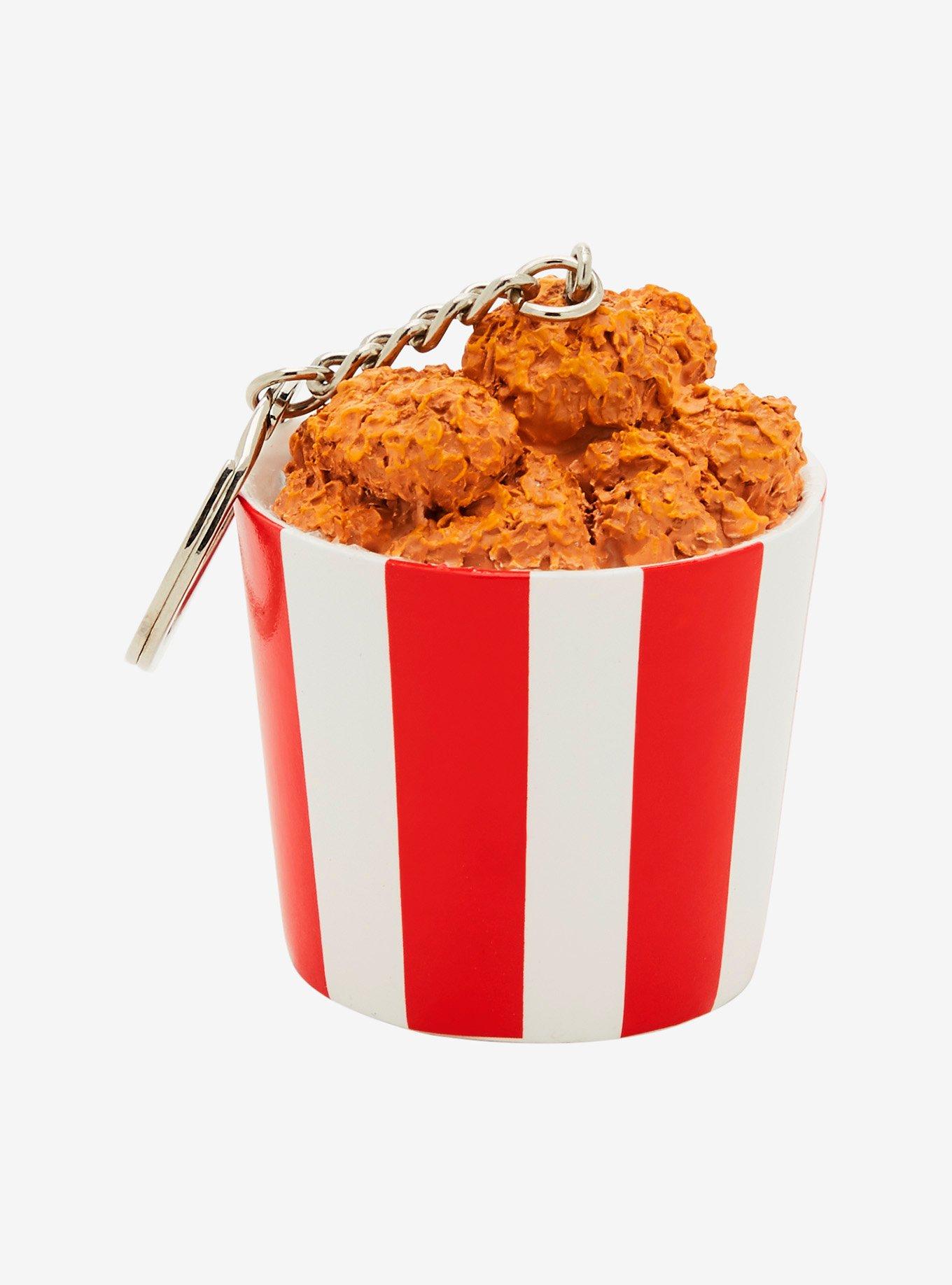 KFC Chicken Bucket Figural Keychain - BoxLunch Exclusive, , hi-res