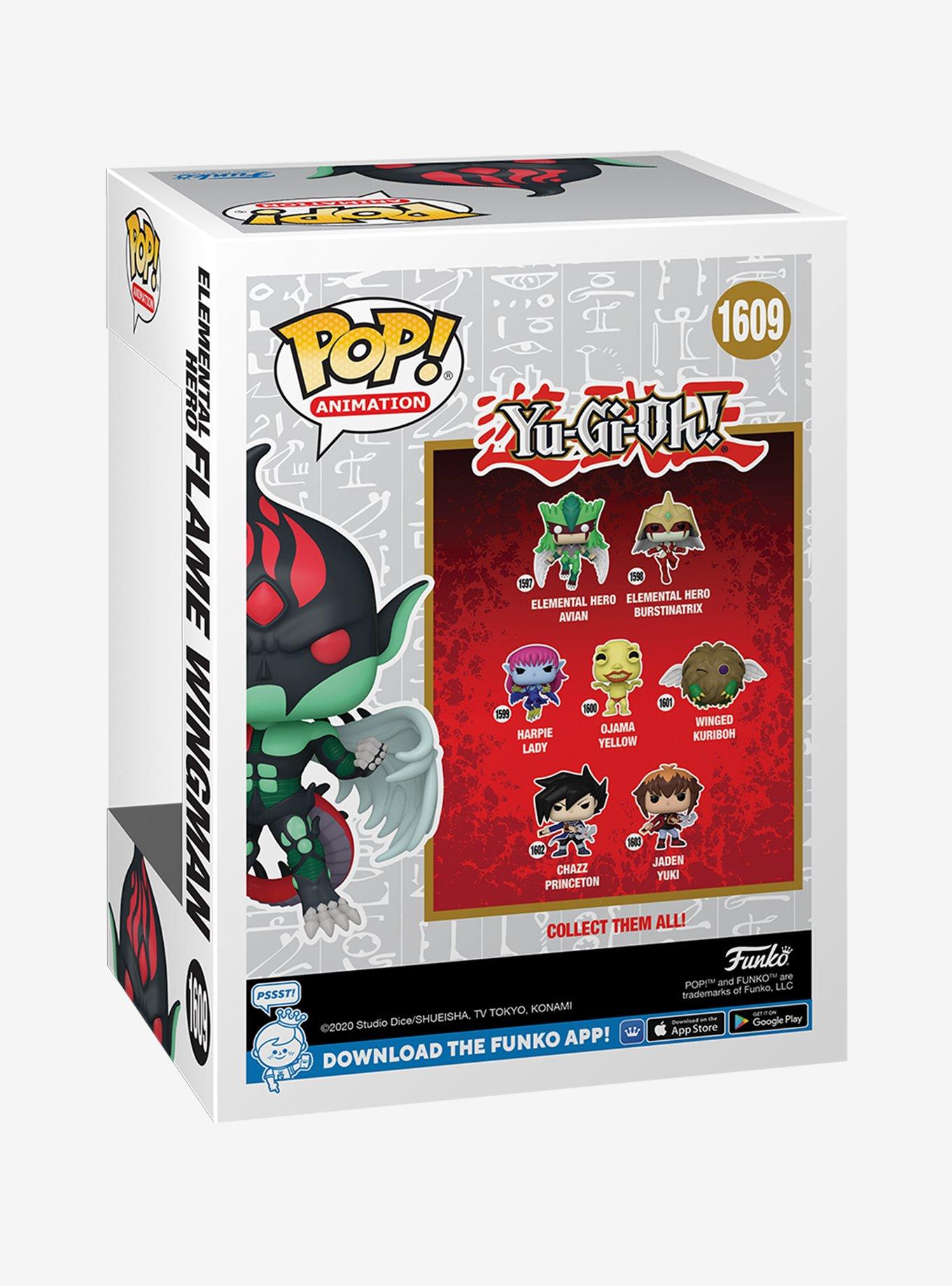 Funko Yu-Gi-Oh! Pop! Animation Elemental Hero Flame Wingman Vinyl Figure 2024 Summer Convention Exclusive, , alternate