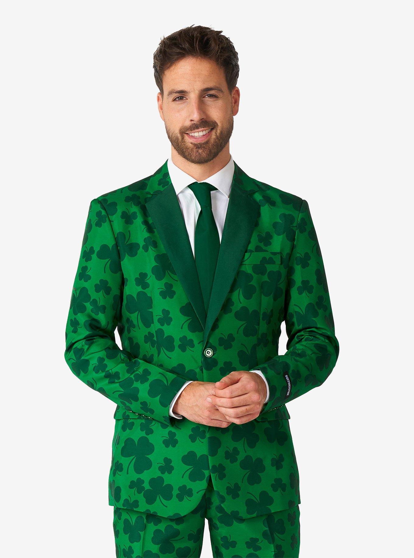 St. Pats Green Suit, GREEN, alternate