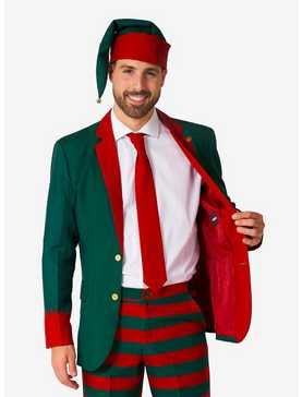Santa's Elf Green Suit, , hi-res