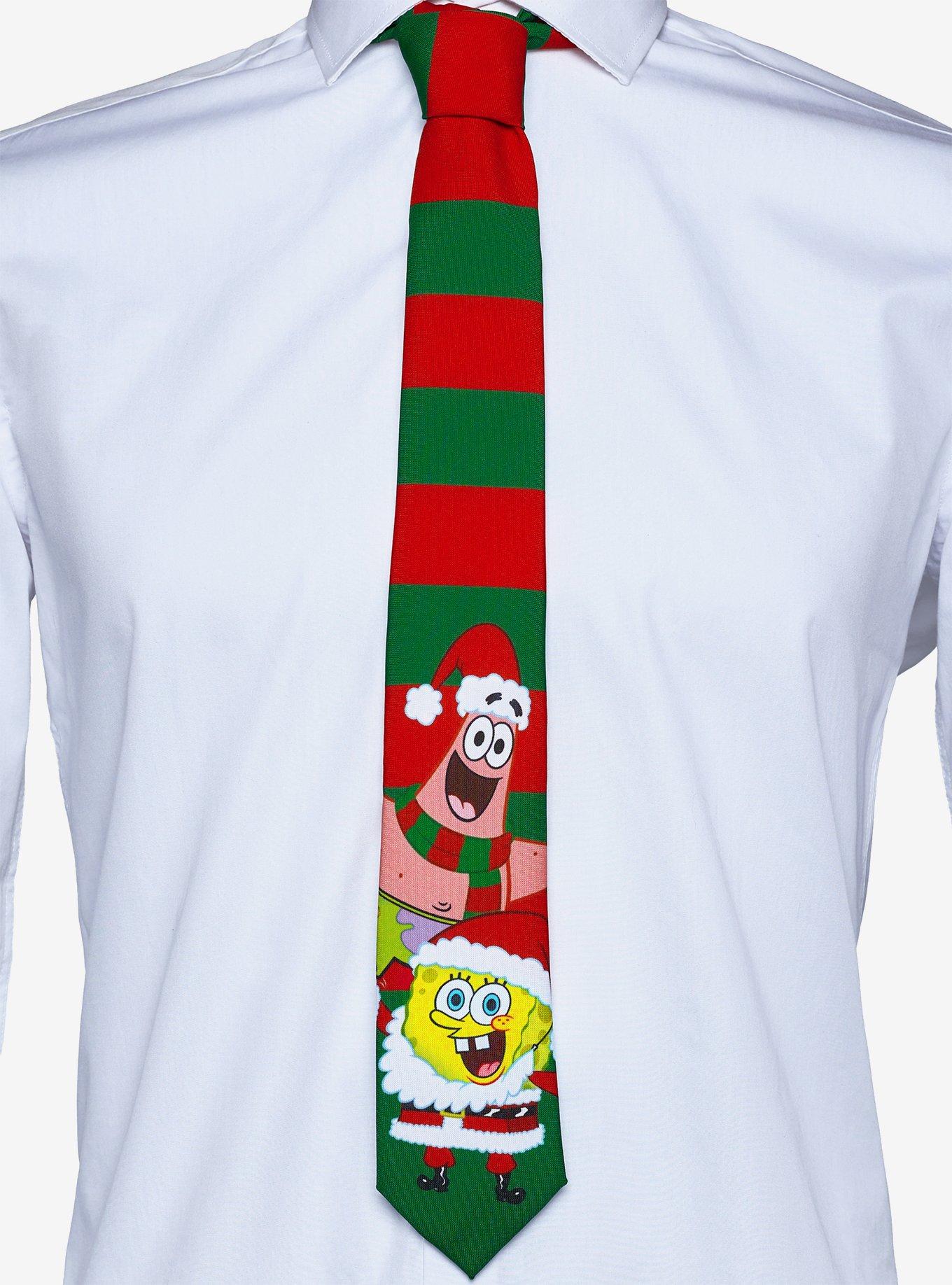 SpongeBob SquarePants Christmas Tie