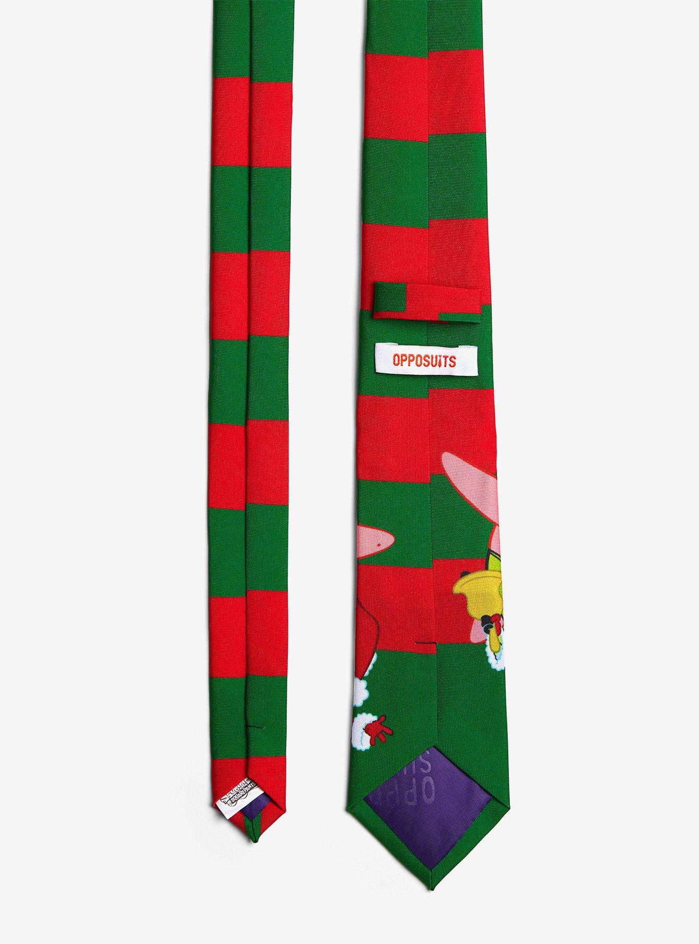 SpongeBob SquarePants Christmas Tie, , alternate
