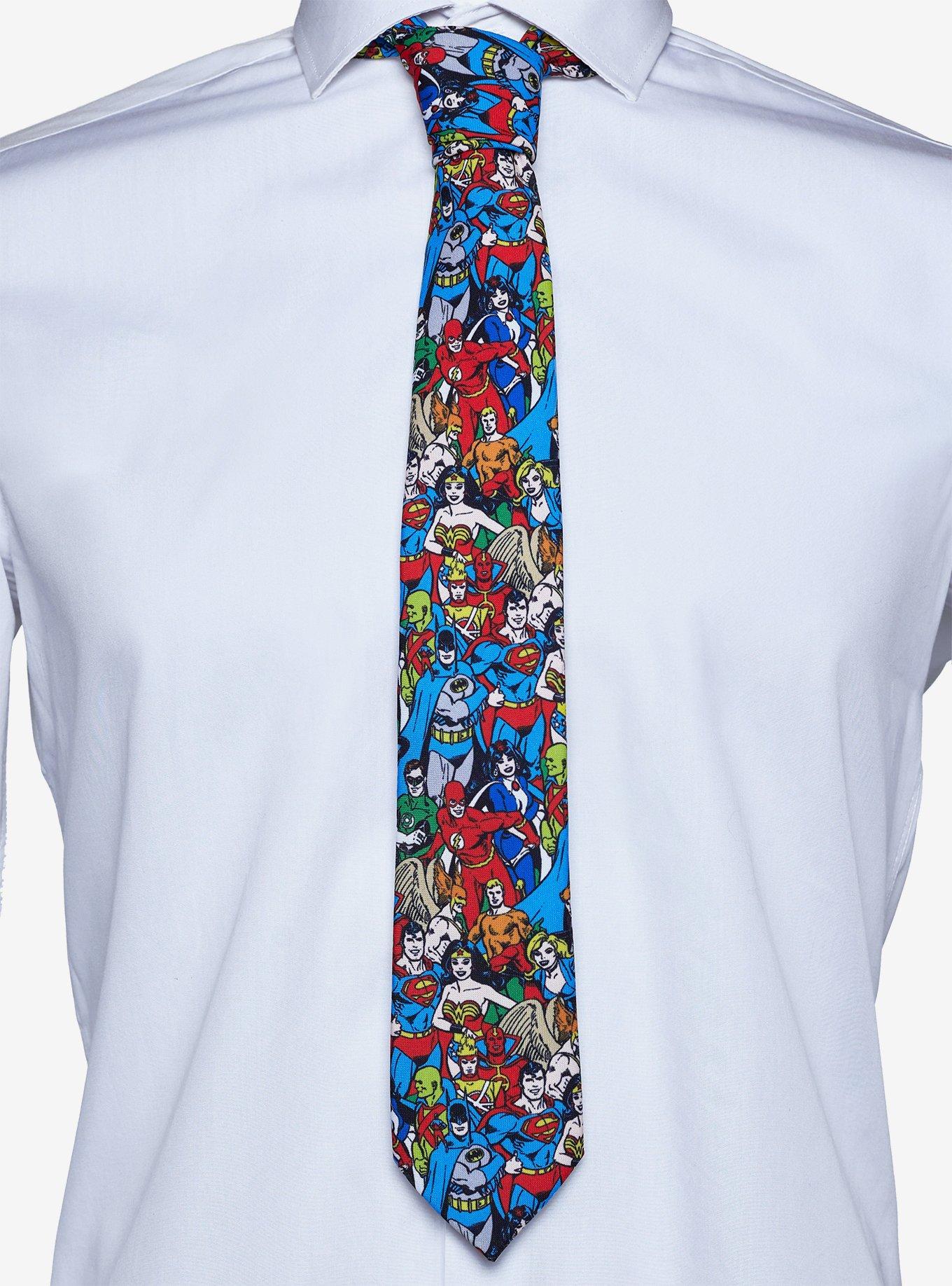 DC Comics Justice League Tie, , alternate