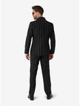 Oversized Pinstripe Black Suit, BLACK, alternate