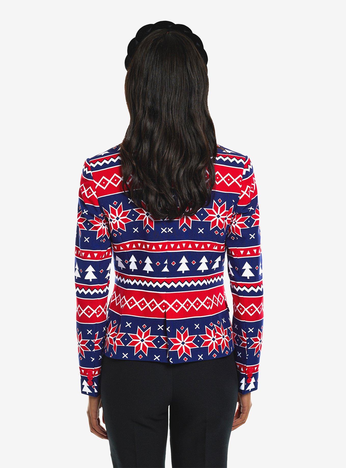 Nordic Noelle Women's Blazer, MULTI, alternate