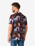 A Nightmare On Elm street Short Sleeve Button-Up Shirt, MULTI, alternate