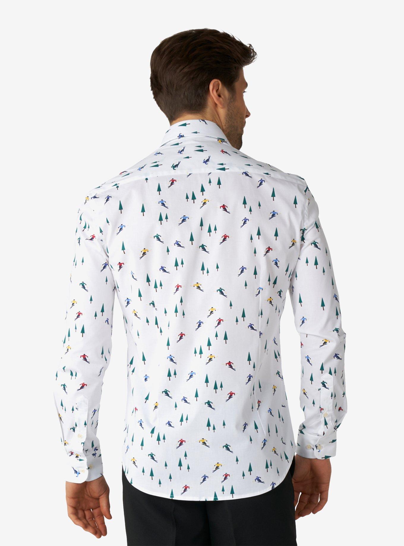 Winter Sprinter Long Sleeve Button-Up Shirt, MULTI, alternate