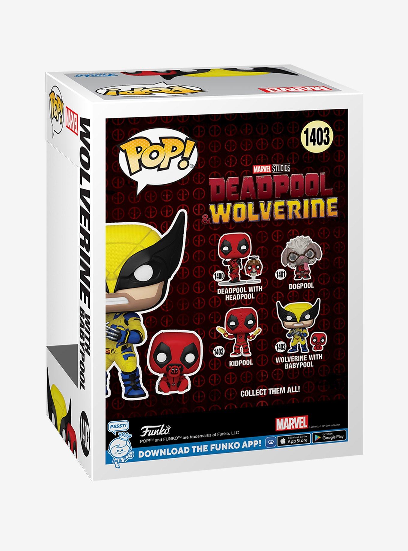 Funko Pop! Marvel Deadpool & Wolverine Wolverine with Babypool Vinyl Bobblehead