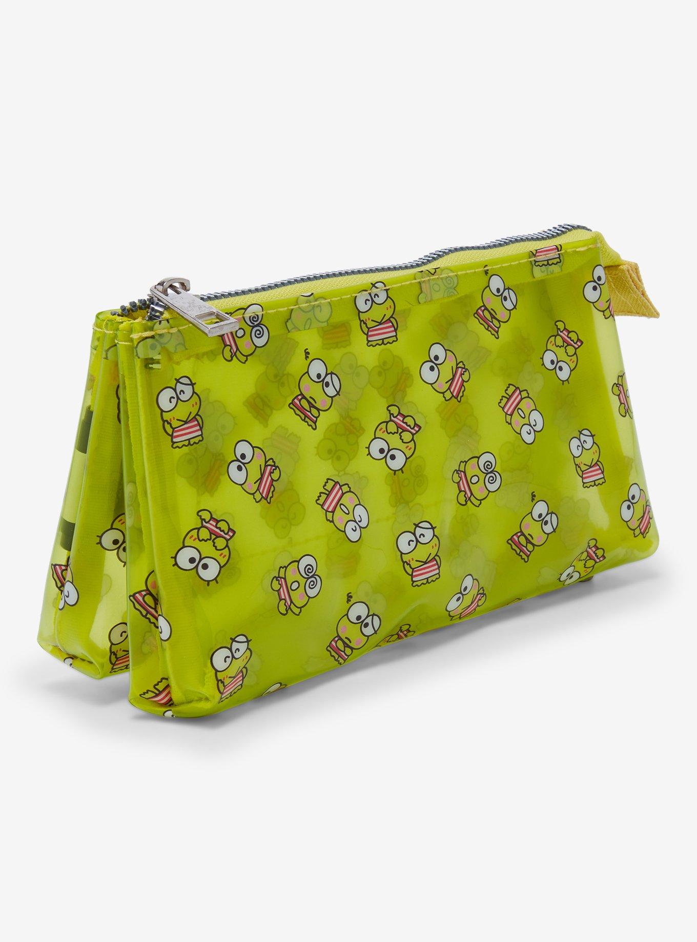 Sanrio Keroppi Allover Print Makeup Bag — BoxLunch Exclusive, , alternate