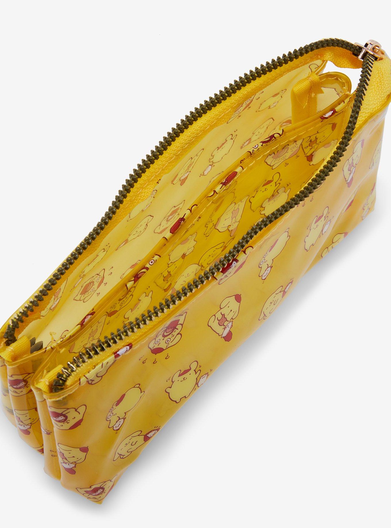 Sanrio Pompompurin Allover Print Makeup Bag &mdash; BoxLunch Exclusive, , alternate