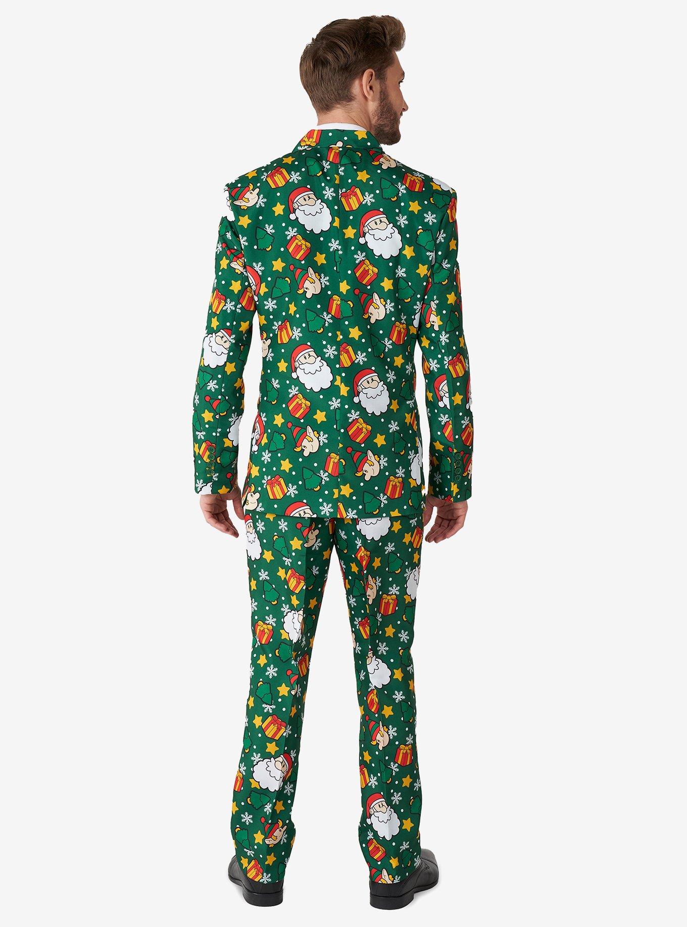 Santa Elves Green Suit, GREEN, alternate