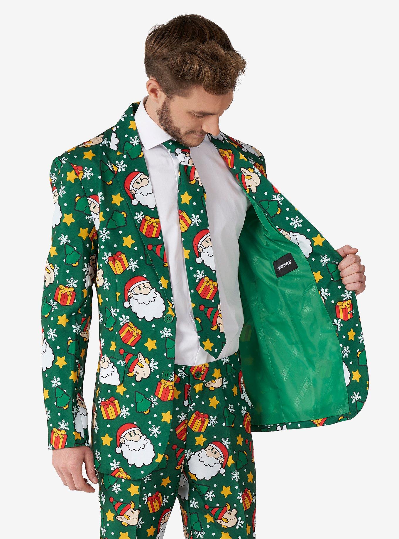 Santa Elves Green Suit