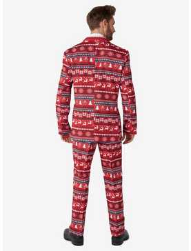 Nordic Pixel Red Suit, , hi-res